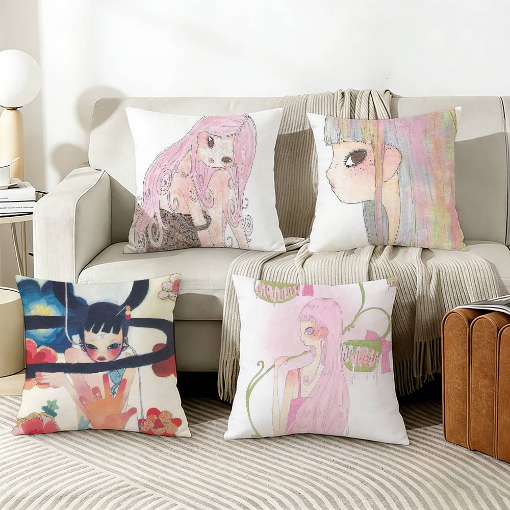 Aya Home Textiles - A-Aya T-Takano Kawaii Big-Eyed Girl Federa