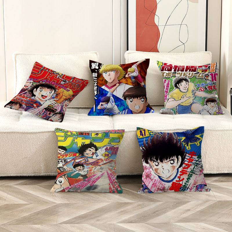 Home Textiles Inc - Fodera per cuscino C-Captain T-Tsubasa Design,