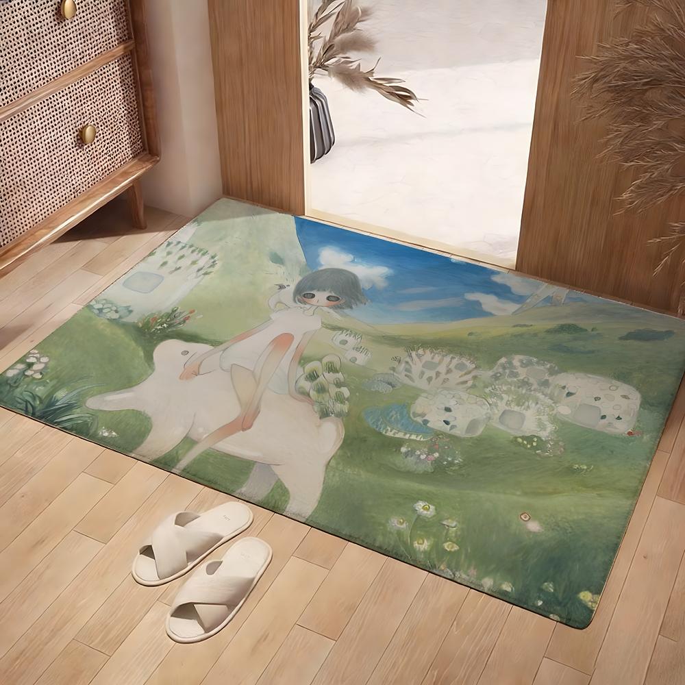 Aya Home Textiles - Tappetino artistico Aya T-takano, tappeto in