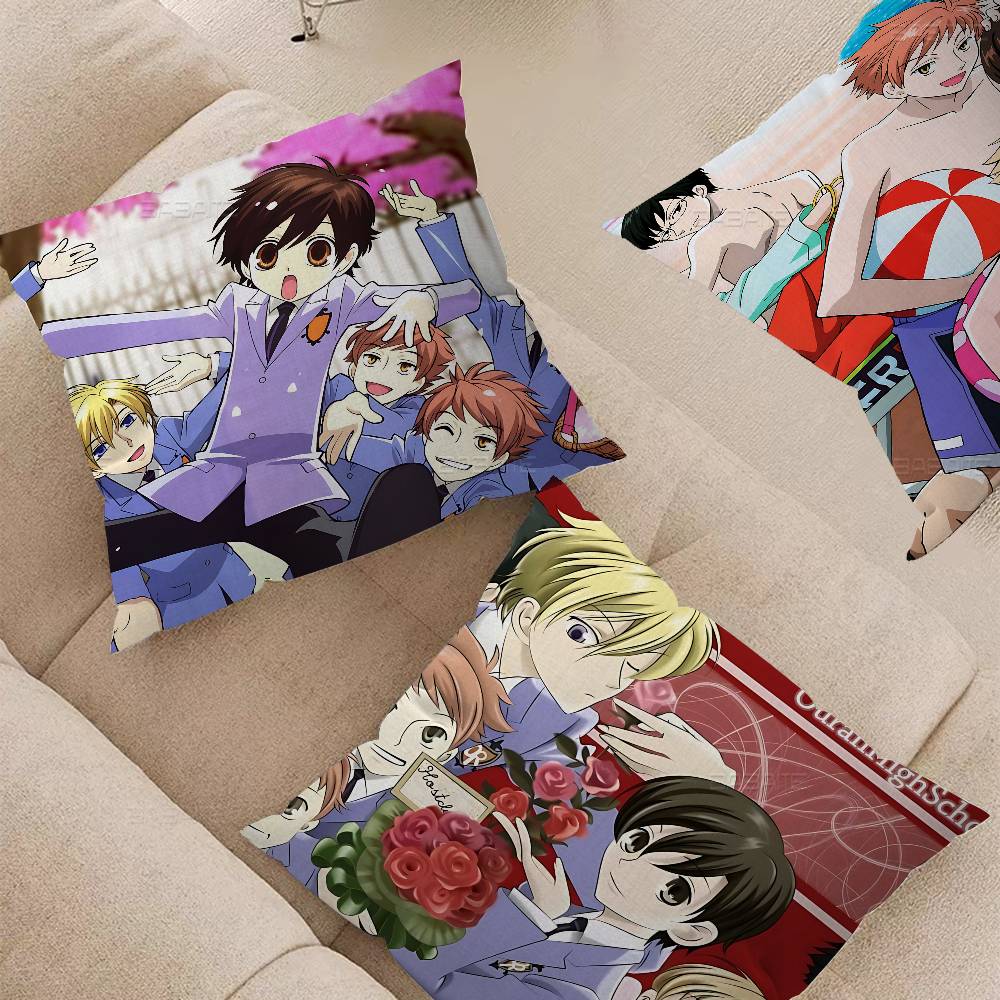Home Textiles And Furnishing - Fodera per cuscino Anime Ouran High