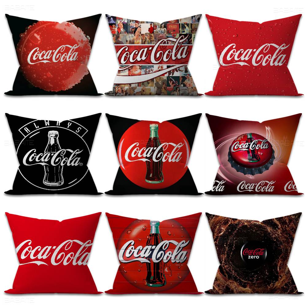 Home Textiles Inc - Cuscino personalizzato C-Cocas-C-Colas con fodera antipolvere,