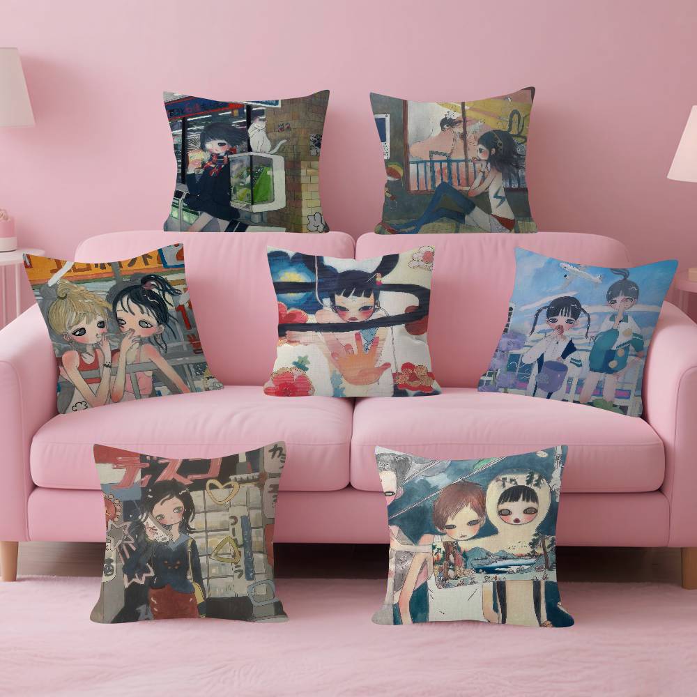 Aya Home Textiles - Cuscino Decorativo Anime Art Aya Takano