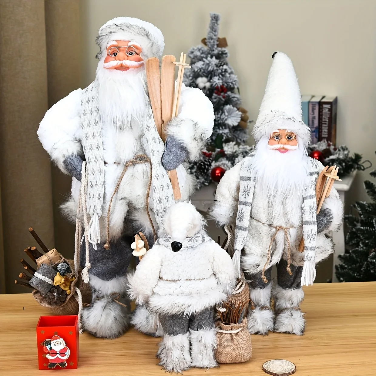 Babbo Natale blu e bianco, reg - Home Textiles And Furnishing recensione e prezzo