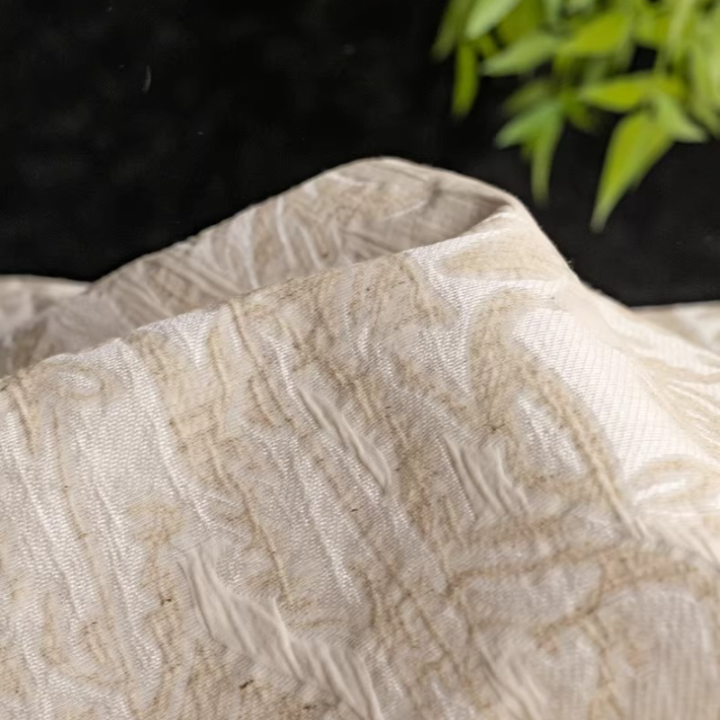 Tessuto Jacquard in Lino Beige - Home Textiles Designer recensione e prezzo