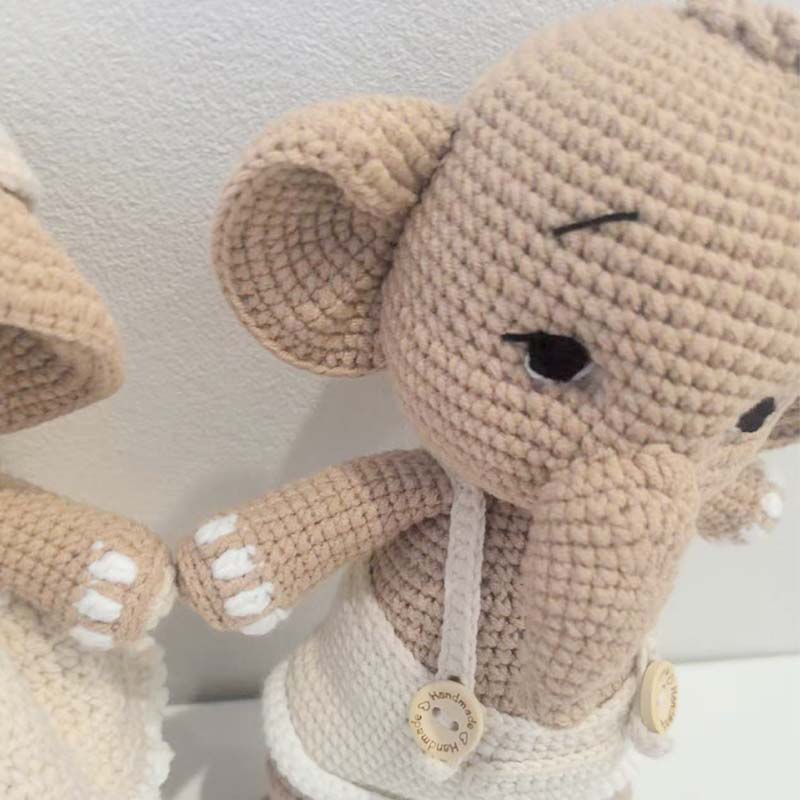 Elefante all'uncinetto fatto a - Home Textiles Today recensione e prezzo